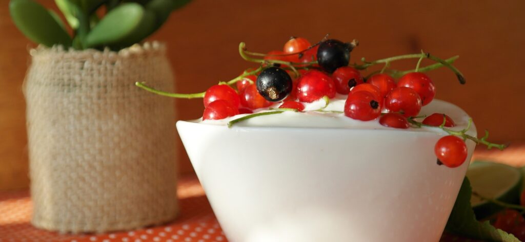 Greek Yogurt With Honey And Berries 